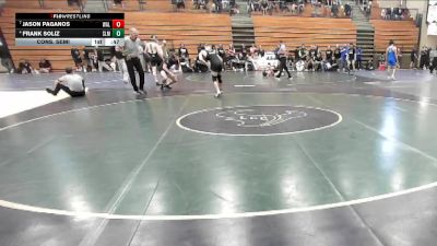 132 lbs Cons. Semi - Frank Soliz, Slam Academy vs Jason Paganos, Walnut