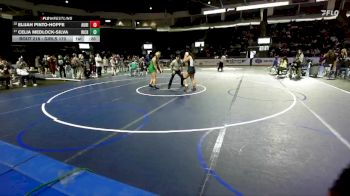 Girls 170 lbs Cons. Round 1 - Elijah Pinto-Hopfe, Auburn Riverside (Girls) vs Celia Medlock-Silva, Richland (Girls)
