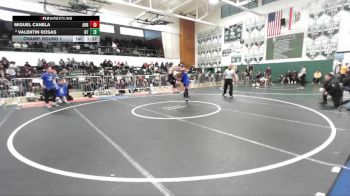 138 lbs Champ. Round 1 - Miguel Canela, Arroyo vs Valentin Rosas, North Torrance