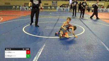 46 lbs Quarterfinal - Covington Allen, Moore Lions vs Easton Brown, Newkirk