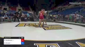 138 lbs Round Of 64 - Coy Gunderson, Minnesota vs Brandon Kinnick, Indiana