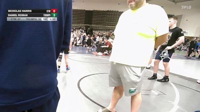 141 lbs Rr Rnd 8 - Nicholas Harris, CTWHALE Orca - MSE vs Daniel Roman, Triumph Blue - MSE