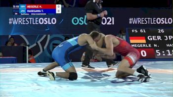61 kg Qualif. - Nico Megerle, Germany vs Toshihiro Hasegawa, Japan