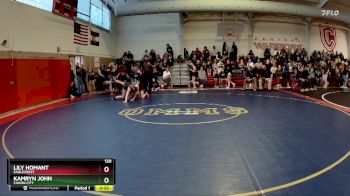 120 lbs Cons. Round 1 - Lily Homant, Eaglecrest vs Kamryn John, Canon City