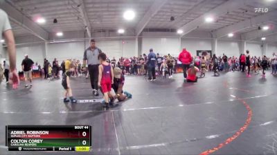 45 lbs Semifinal - Colton Corey, Carolina Reapers vs Adriel Robinson, Suplex City Raptors