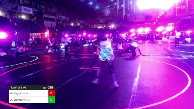 155 lbs Consi Of 8 #1 - Addison Vogel, Bonner Springs vs Ashlynn Warner, Dragons WC