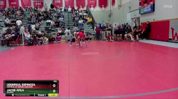 113 lbs Quarterfinal - JohnPaul Espinoza, Central Of Grand Junction vs Jacob Avila, Olathe