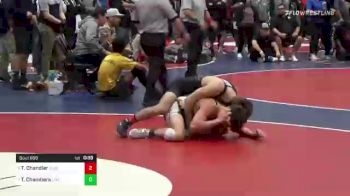 121 lbs 5th Place - Ty Chandler, Clovis North vs Tallon Chambers, Livermore