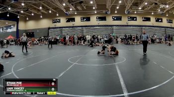 76 lbs Round 2 (4 Team) - Ethan Poe, Rough House vs Liam Yancey, Hanover Hawkeye