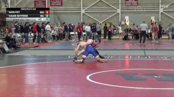 149 lbs Cons. Semi - Caleb Seyfried, Williams College vs Nate Fitt, Coast Guard