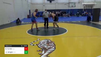 195 lbs Consolation - Damion Hunter, San Leandro vs Chris Wright, Evergreen Valley