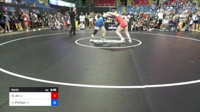 190 lbs Semis - Genevieve An, GA vs Isabella Phillips, WA