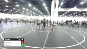 100 lbs Consi Of 4 - Ezra Alvarez, Aniciete TC vs Mikayla Romero, Total Kaos
