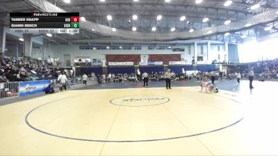 116 lbs Round 3 (3 Team) - Tanner Knapp, Horseheads Sr HS vs Gianni Bench, Saratoga Springs Sr HS