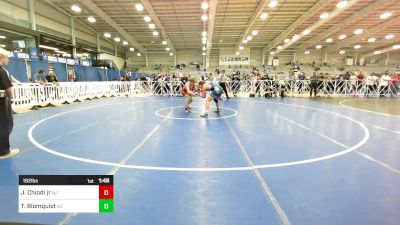 182 lbs Round Of 16 - Jason Chiodi Jr, NJ vs Trenton Blomquist, AZ