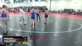 175 lbs Round 6 (16 Team) - Carson Jones, Team Michigan Blue - DEV vs Mason Gegogeine, Intense Wrestling Club