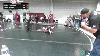 52 lbs Quarterfinal - Huxley Sullivan, Blackwell Wrestling Club vs Grant Mullen, Perry Wrestling Academy