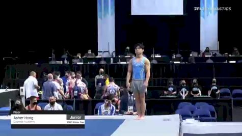 Asher Hong - Floor, Cypress Academy - 2021 Winter Cup & Elite Team Cup