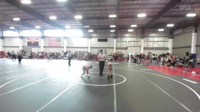 54 lbs Quarterfinal - Luke Chavez, Bear Wrestling Club vs Coen Romero, Desert Dogs WC