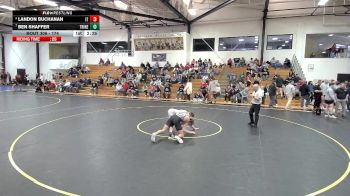 174 lbs Quarterfinal - Ben Shaffer, Trine vs Landon Buchanan, Indiana Tech