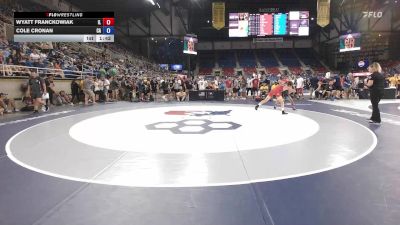 126 lbs Cons. Sub-rd Of 64 - Wyatt Franckowiak, IL vs Cole Cronan, CA