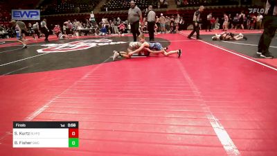 70 lbs Final - Snyder Kurtz, SlyFox Wrestling Academy vs Beau Fisher, Salina Wrestling Club