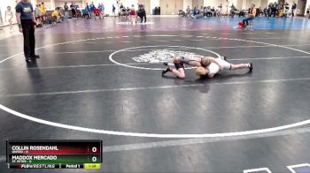 85 lbs Finals (8 Team) - Maddox Mercado, St. Peter vs Collin Rosendahl, UNITED