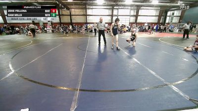 Consi Of 4 - Zeke Fellona, Mantua vs Sam Mills, Wayne