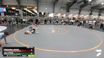 86 lbs 1st Place Match - Fernando Jimeno, McChesney Grappling Academy vs Nick Payne, Boneyard Wrestling Academy