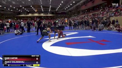 157 lbs Champ. Round 2 - Kade Carter, OK vs Marco Dalakishvili, MO