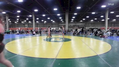 135 lbs Semifinal - Kayleigh Zurcher, Diamond Fish - GHSE vs Peyton Dowe, USAW Maine - GHSE