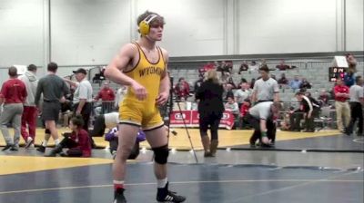 184 q, Kyle Lux, Northern Iowa vs Ben Stroh, Wyoming