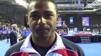 John Orozco Frustrated with 4th Place in Glasgow