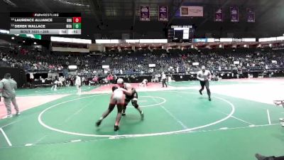 249 lbs Cons. Semi - Derek Wallace, MDA3 vs Laurence Alliance, Unattached