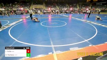 92 lbs Consi Of 8 #1 - Isaiah Tuttle, Nebraska Wrestling Academy vs Kazen Pacheco, Lockjaw Wrestling Club