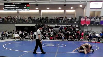 132 lbs Quarterfinal - Ryan Mcveigh, New Fairfield vs Zaphyr Musshorn, Xavier