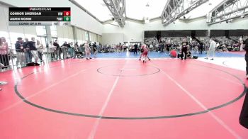 122-H lbs Consi Of 8 #1 - Connor Sheridan, Vougar's Honors Wrestling vs Aiden Morin, Patchogue-Medford