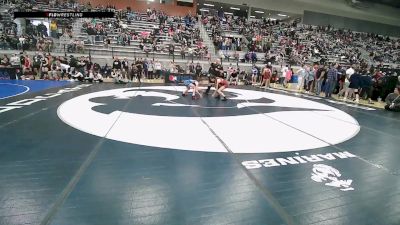 14U Girls - 100 lbs 7th Place Match - Kamryn Brumley, CO vs Mackenzie Dolan, ID