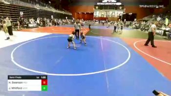 58 lbs Semifinal - Hanley Swanson, Pride vs Jre Whitford, Westlake