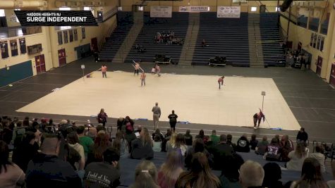 Surge Independent "Haddon Heights NJ" at 2026 WGI Guard Philadelphia Regional+