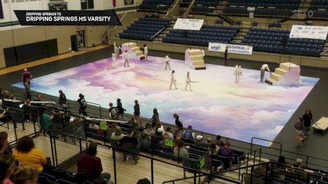 Dripping Springs HS Varsity "Dripping Springs TX" at 2026 WGI Guard Mansfield Regional+