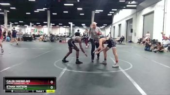140 lbs Round 2 (8 Team) - Caleb Dreibelbis, Steller Trained Nihl vs Ethan Watson, Team Germantown