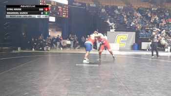 285 lbs 7th Place - Cyril Kruse, Cornell vs Emannuel Ulrich, American