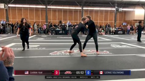Carrin Yaw vs Leonie Solomons 2026 ADCC Portland Open