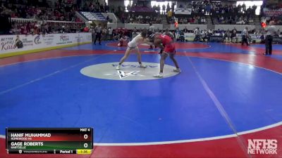 6A 126 lbs Semifinal - Gage Roberts, Hartselle vs Hanif Muhammad, Homewood Hs