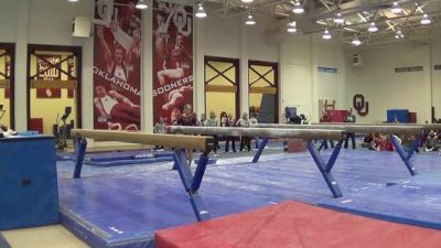 Rebecca Clark 2014 Beam, OU Intrasquad