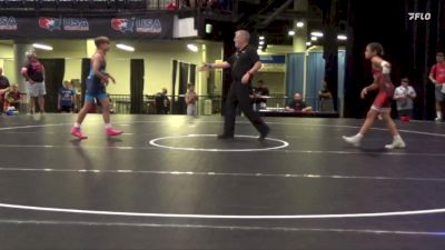 92 lbs Quarters - Dominick Jackson, Summit Wrestling Academy vs Landon Baker, Pennsylvania