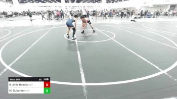 116 lbs Round Of 32 - Brandon Avila Ramos, Aniciete TC vs Marco Quirante, Pounders WC