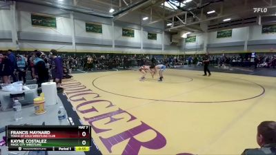 130 lbs Cons. Round 3 - Kayne Costalez, Magic City Wrestling vs Francis Maynard, Touch Of Gold Wrestling Club