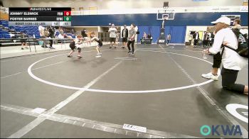 52 lbs 3rd Place - Johnny Elswick, Prime Wrestling vs Foster Barnes, Newcastle Youth Wrestling